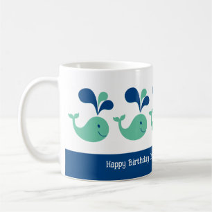 Caneca De Café Baleias baleeiras baleeiras balneares