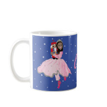 Ballerina Clara, de Cabelo Negro Natal