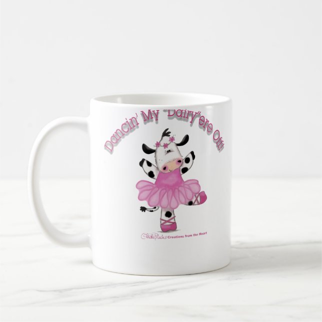 Caneca De Café Ballerina Cow (Esquerda)