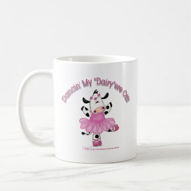 Caneca De Café Ballerina Cow (Esquerda)