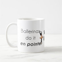 Ballerinas fazem isso!