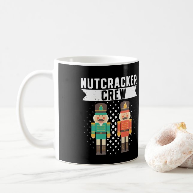 Caneca De Café Ballet Dance Nutcracker Crew (Com Donut)