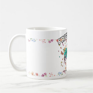 Caneca De Café Balões de Amizade Bonitos