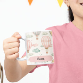 Caneca De Café Balões de Ar Adventure Kids