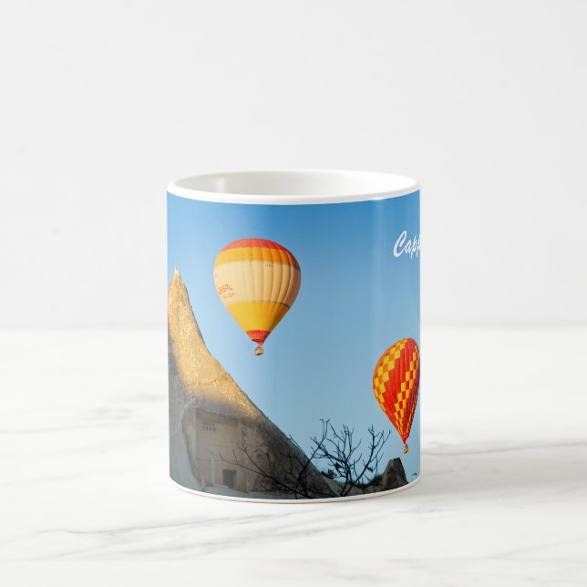 Caneca De Café Balões de ar quente Clássico Mug (Centro)