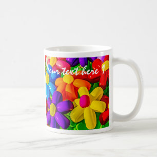 Caneca De Café Balões de Brinquedo - Flores Urbanas