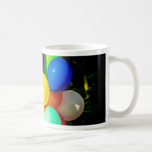 Caneca De Café Balões de Brinquedos coloridos