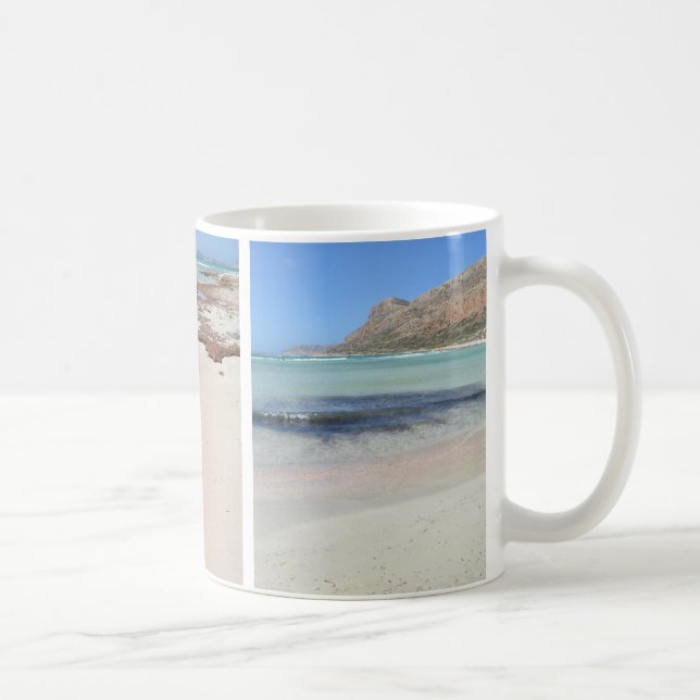 Caneca De Café Balos Lagoon Grego Beach Mug (Direita)