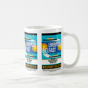 Caneca De Café Balsa de Liverpool - de Belfast