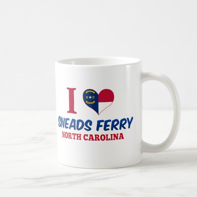 Caneca De Café Balsa de Sneads, North Carolina (Direita)