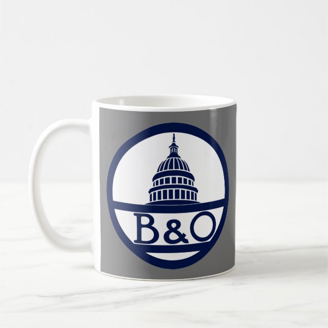Caneca De Café Baltimore e Ohio Railroad Mug (Esquerda)