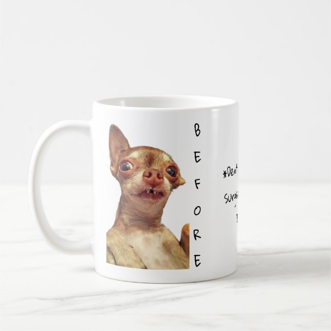 Caneca De Café Bambi's Before & After Coffee Mug (Esquerda)