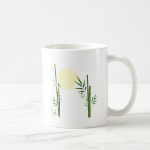 Caneca De Café Bambu e Dragonfly