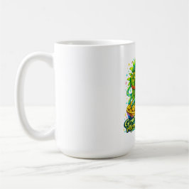 Caneca de Café Bambu Sortudo Prosperidade Inspiraç