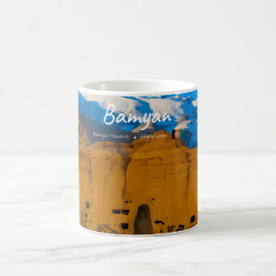 Caneca De Café Bamyan, Afeganistão - Vale do Penhasco de Buda