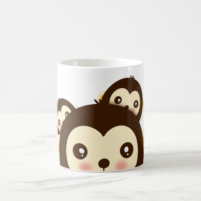 Caneca De Café Banana Buddies (Centro)
