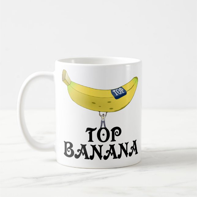 Caneca De Café Banana superior (Esquerda)