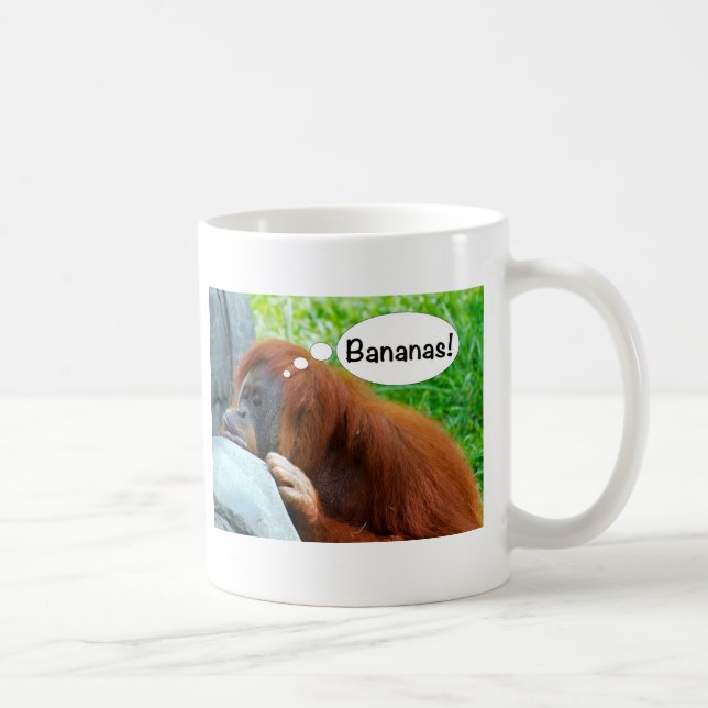 Caneca De Café Bananas! (Direita)