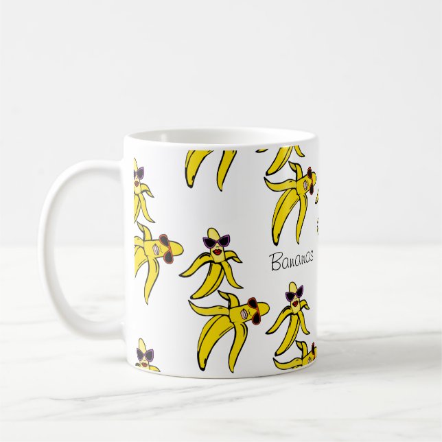 Caneca De Café bananas (Esquerda)