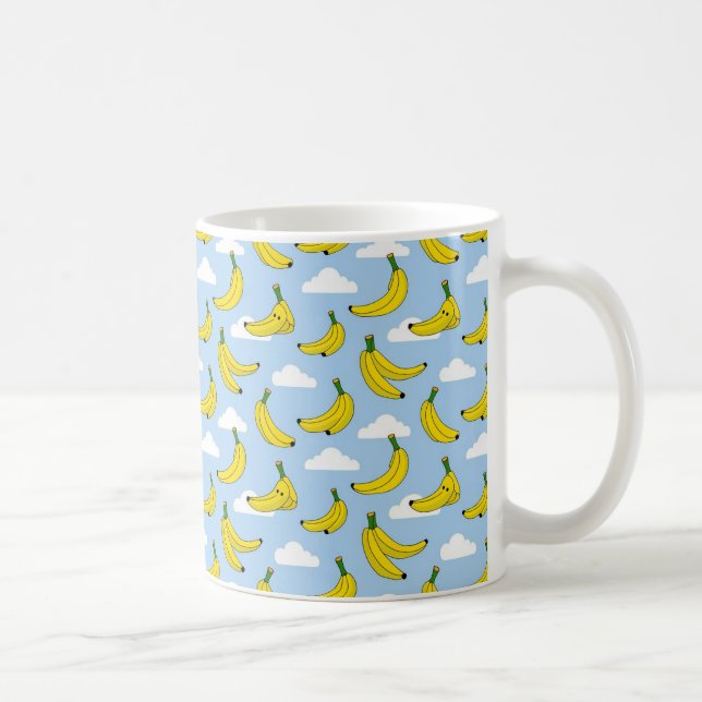 Caneca De Café Bananas com Design engraçado (Direita)