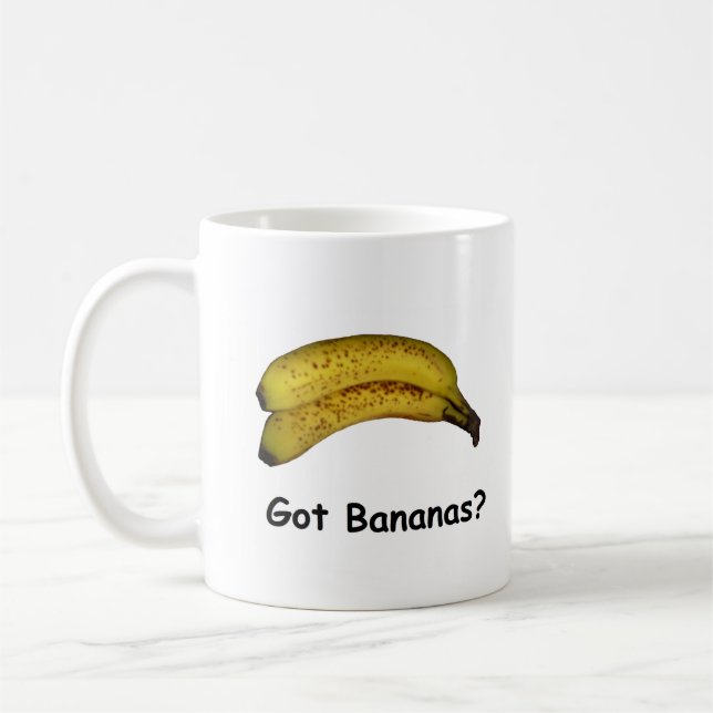 Caneca De Café Bananas obtidas (Esquerda)