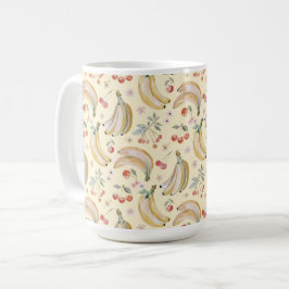 Caneca De Café Bananas por Cerejas