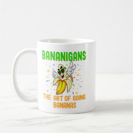 Caneca De Café Bananiganos indo para Bananas, Banana Legal engraç