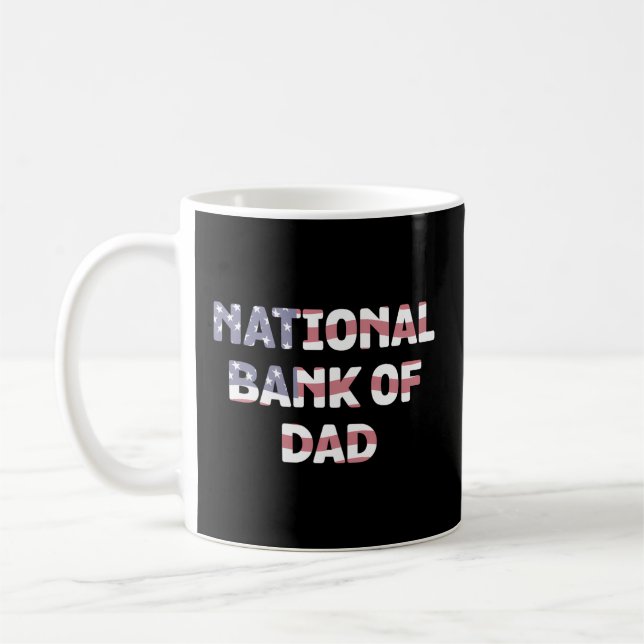 Caneca De Café Banco Nacional de Educação Financeira Pai Humor (Esquerda)