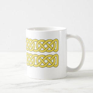 Caneca De Café Banda de Knotwork do céltico