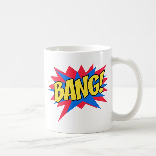 Caneca De Café Banda desenhada BANG (Direita)