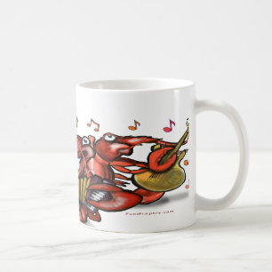 Caneca De Café Banda dos lagostins
