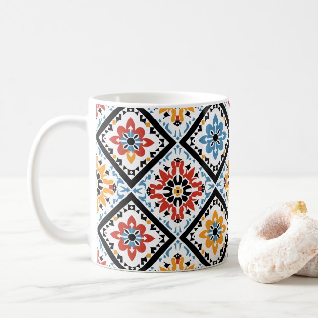 Caneca De Café Banda Oriental de Cherokee (Com Donut)