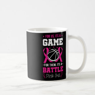 Caneca De Café Banda rosa do treinador do jogador de basquete de