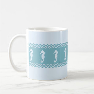 Caneca De Café Bandas-marinhos azuis