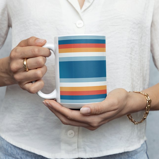 Caneca De Café Bandas Uniformes Azuis (mugs and cups)
