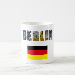 Caneca De Café Bandeira alemã de Berlim