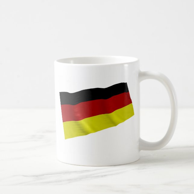 Caneca De Café bandeira alemão (Direita)