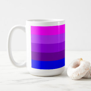 Caneca De Café Bandeira Alternativa do Orgulho Transgênero