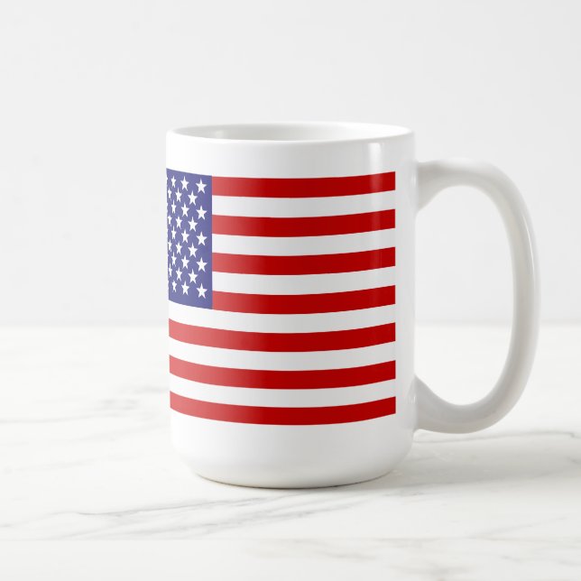 Caneca De Café bandeira americana (Direita)