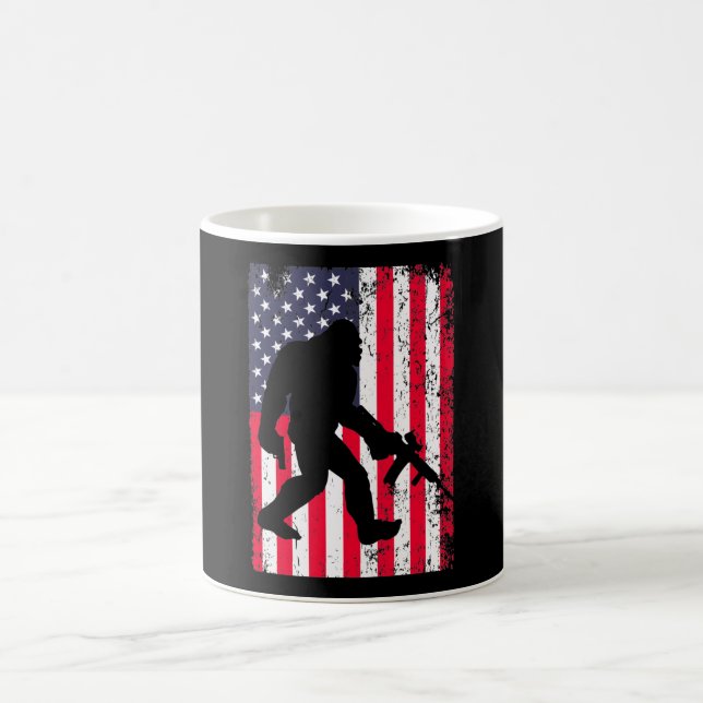 Caneca De Café Bandeira Americana (Centro)