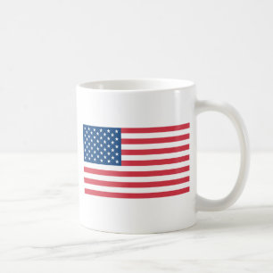 Caneca De Café Bandeira Americana