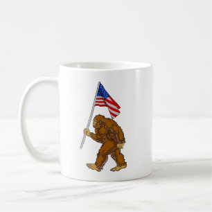 Caneca De Café Bandeira Americana