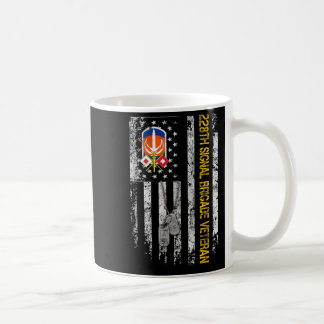 Caneca De Café Bandeira Americana 228º Sinal Brigada Militar Vint