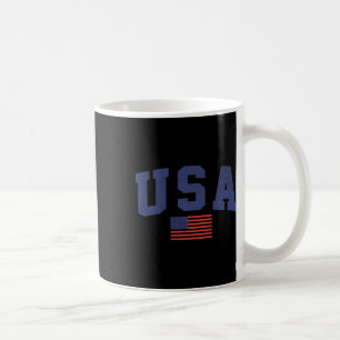 Caneca De Café Bandeira Americana 4 De Julho Americana Azul