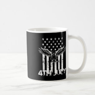 Caneca De Café Bandeira Americana Águia 4 De Julho Dia Da Indepen