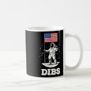 Caneca De Café Bandeira Americana Astronauta Espaço 4 De Julho Am