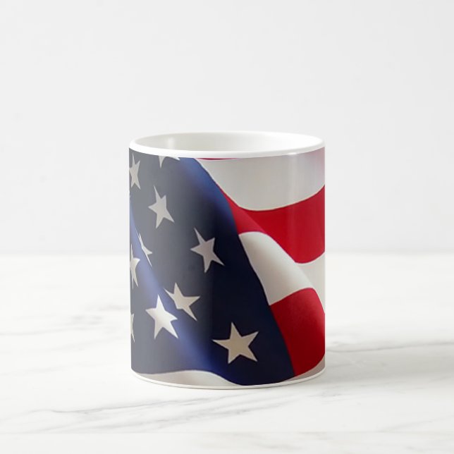 Caneca De Café Bandeira Americana de Café Mugs (Centro)