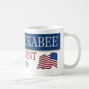 Caneca De Café Bandeira americana de Mike Huckabee 2016