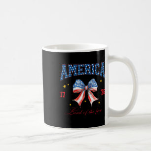 Caneca De Café Bandeira Americana Dia 4 de Julho Dia da Independê