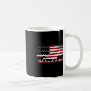 Caneca De Café Bandeira Americana Em 4 De Julho - Galinha - Vaca